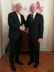 Vljudnostni obisk veleposlanika Kraljevine Nizozemske 1